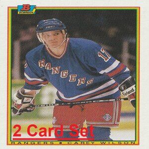Carey Wilson Hockey Card Collection